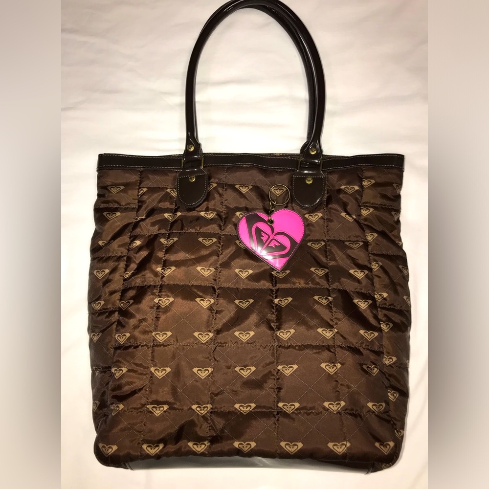 Large Tote by Roxy in Camel brown